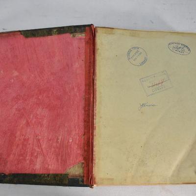 Electrical Engineer Hardcover Book, Antique 1890 Volume X