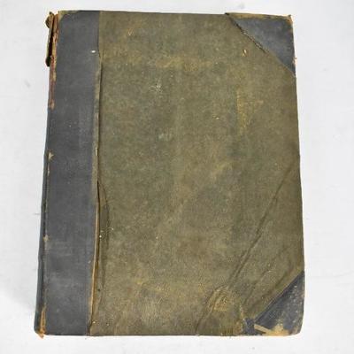 Electrical Engineer Hardcover Book, Antique 1890 Volume X