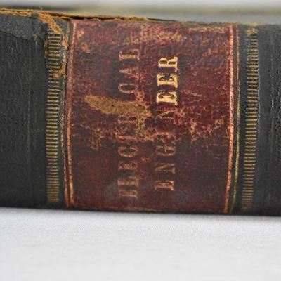 Electrical Engineer Hardcover Book, Antique 1890 Volume X