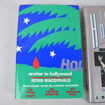2 Hardcover Books: Archer in Hollywood & The Hollywood Eye