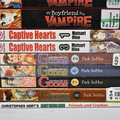 12 Japanese Animation Books: Tactics -to- Friends & Crushes