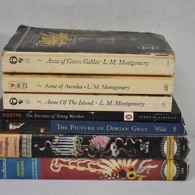 7 Fiction Books: Anne of Green Gables -to- The Story of Pocahontas