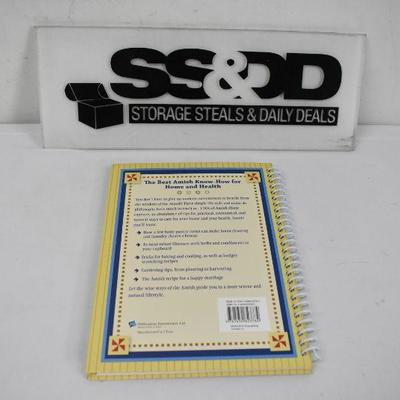 100s of Amish Hints Hardcover Spiral Book