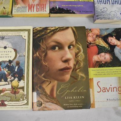 7 Paperback Fiction Books: Bambi -to- Saving Zoe
