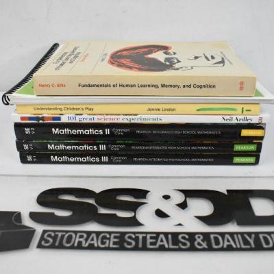 7 Educational Books: Fundamentals -to- Mathematics III