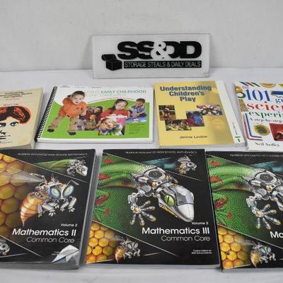 7 Educational Books: Fundamentals -to- Mathematics III