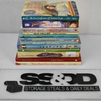 13 Books, Mostly Fiction: True Confessions of -to- Sew Your Own Accessories