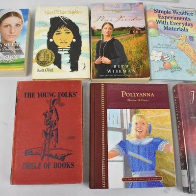 8 Books: Fiction Books & Weather Experiments: Johanna's -to- Maybe This Time