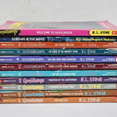 11 Goosebumps Books