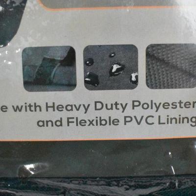 BBQ Grill Cover 58" x 24" x 48" Weatherproof Heavy Duty Medium - Black - New