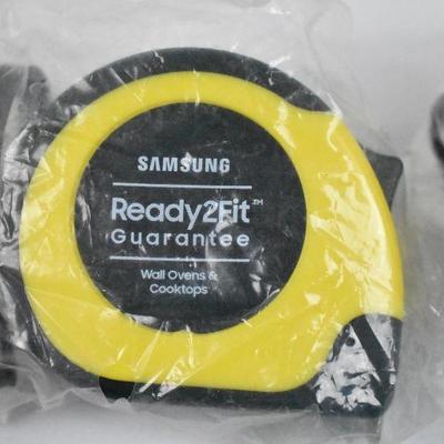 4 Yellow Measuring Tapes