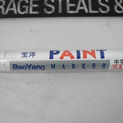 6 Piece Car Detailing: 2 Shine Protectant, Paint Pen, etc - New