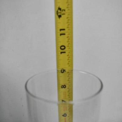 9" Cylinder Clear Glass Vases, 12x by Eastland - New