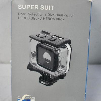 GoPro Hero 6 Accessories: Rechargeable Battery & Super Protective Housing - New