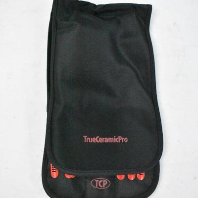 Hot Hair Tools Cool Carry Bag with Brush, Comb & Styling Clips - New