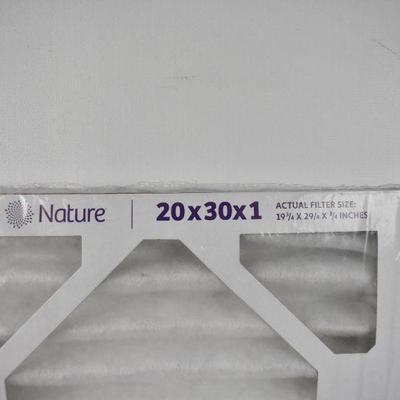 Second Nature Filter, 20" x 30" x 1" - New