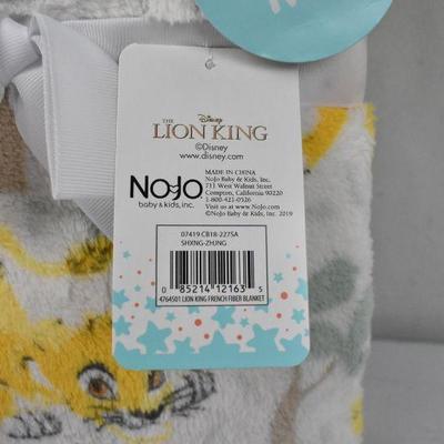 Disney Lion King Simba: Sage, Marigold, Tan Super Soft Baby Blanket - New