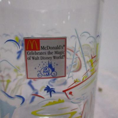 Lot 1 - Collectible McDonald Glasses - Disney