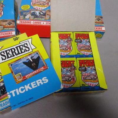 Lot 6 - Topps 1991 Desert Storm Trading Cards Stickers