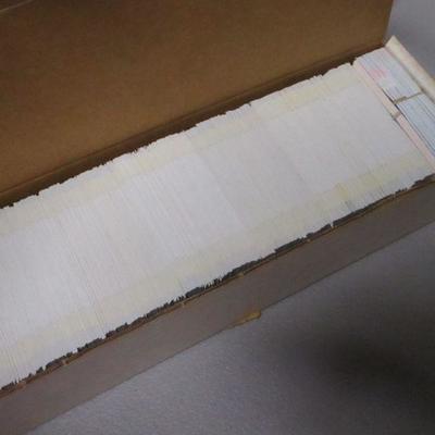 Lot 11 - Baseball Sports Cards 1980's