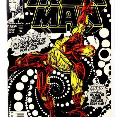 IRON MAN #307 #308 #309 Comic Books Set in HIGH GRADE 1994 Marvel Comics NM