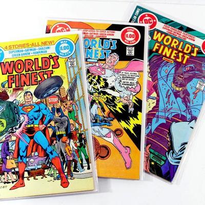 WORLD'S FINEST #279 #280 #281 BATMAN & SUPERMAN Bronze Age 1981 DC Comics VF/NM