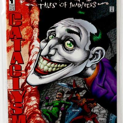 BATMAN ARKHAM ASYLUM TALES OF MADNESS # 1 High Grade Comic Book 1998 DC Comics NM