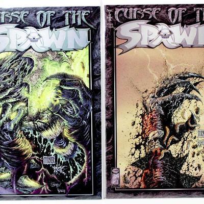 Curse Of The SPAWN #2 #3 #4 #5 #6 Todd McFarlane Comic Books Set 1996 Image Comics