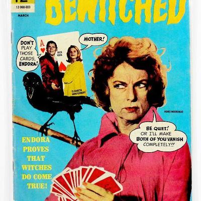 BEWITCHED #4 RARE Silver Age Comic Book 1965 Dell Comics - VG