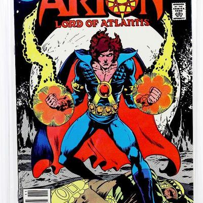 ARION: Lord of Atlantis #1 Bronze Age Comic Book 1982 DC Comics - HIGH GRADE