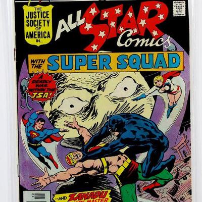 ALL-STAR COMICS #62 Bronze Age Comic Book JSA 1976 DC Comics FN