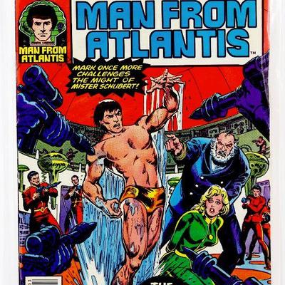 MAN FROM ATLANTIS #2 based on NBC TV Series Mark Harris Bronze Age 1978 Marvel Comics VG