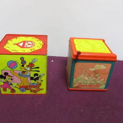 Lot 16 - Mickey Mouse & Bugs Bunny Jack In The Box