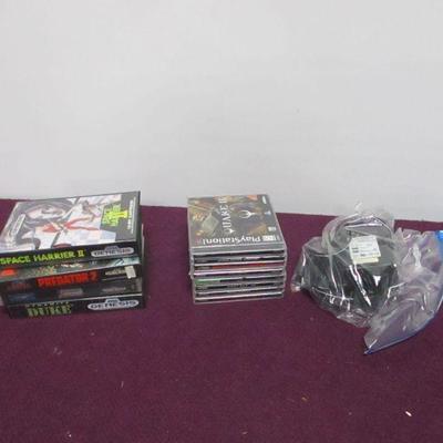 Lot 21 - Sega Genesis & Play Station Games
