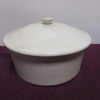 Lot 31 - Casserole Dish - Canisters - Cookie Jar