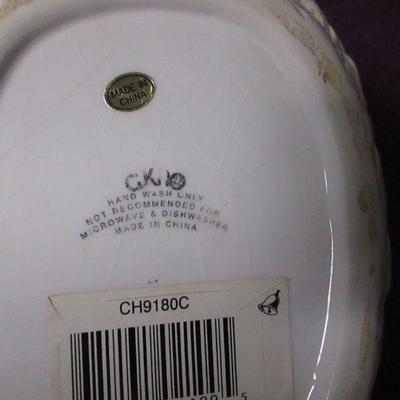 Lot 31 - Casserole Dish - Canisters - Cookie Jar