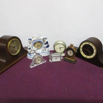 Lot 40 - Collection Of Clocks