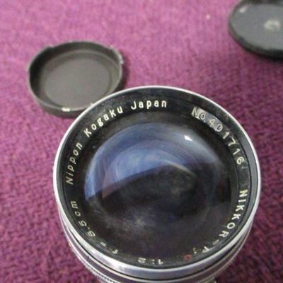 Lot 63 - Nippon Kogaku Japan Nikkor P.C 1:2 8.5cm