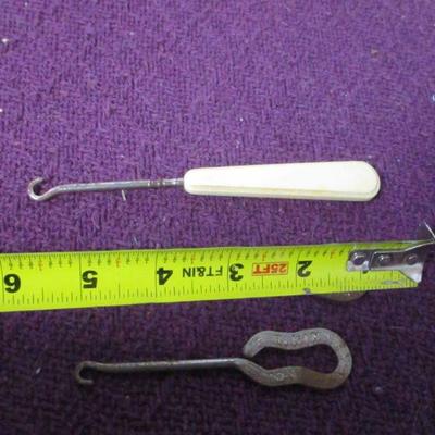 Lot 66 - G.R Kinney & J. C. Liken Company Button Shoe Hook
