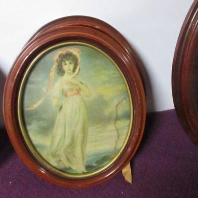 Lot 75 - Oval Shaped Portraits 