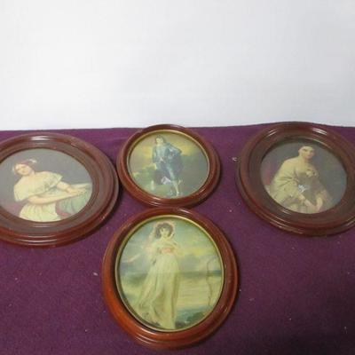 Lot 75 - Oval Shaped Portraits 