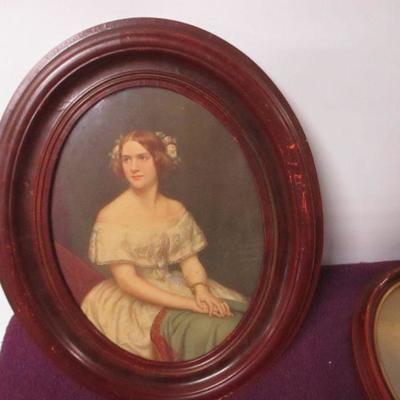 Lot 75 - Oval Shaped Portraits 