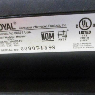 Lot 81 - Royal 500dx Electronic Cash Register