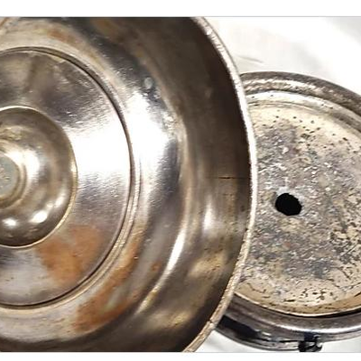 1896 John W Tufts Silver Bowl Quadruple Plated