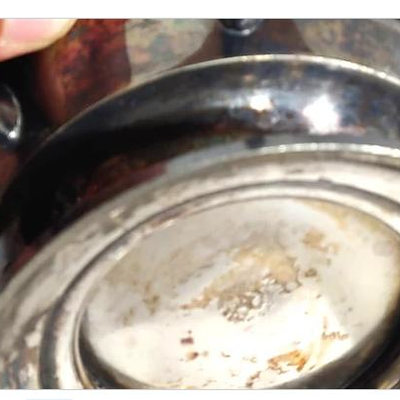 1896 John W Tufts Silver Bowl Quadruple Plated