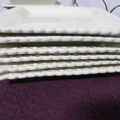 Lot 82 - Dishes Serving Plate & Electronic Knife Sharpener