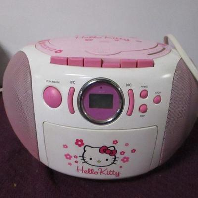 Lot 87 - Hello Kitty Radio & JVC Biphonic