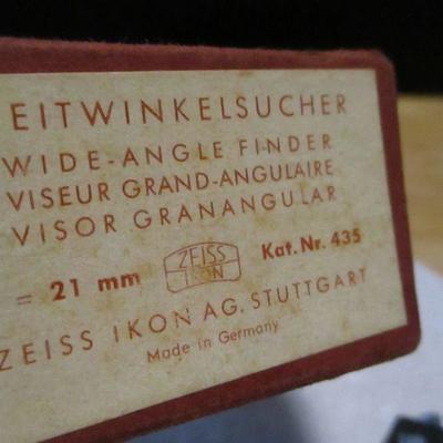 Lot 92 - Weitwinkelsucher Wide Angle Finder f=21mm