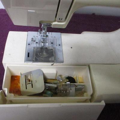 Lot 102 - Kenmore 30 Stitch Electric Free Arm Sewing Machine Model 385 1884180 