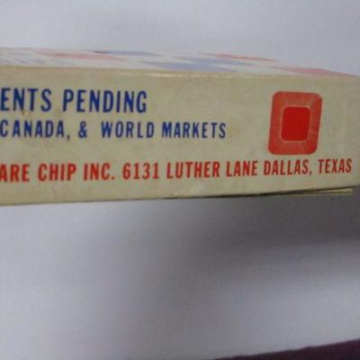 Lot 108 - Square Poker Chips - Bakelite?